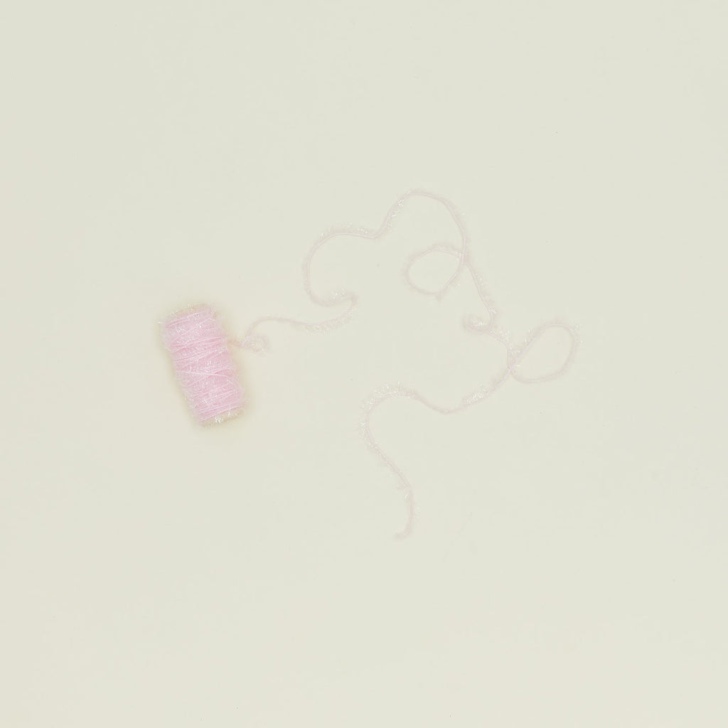 Tinsel Ribbon - Light Pink