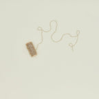 Tinsel Ribbon - Taupe