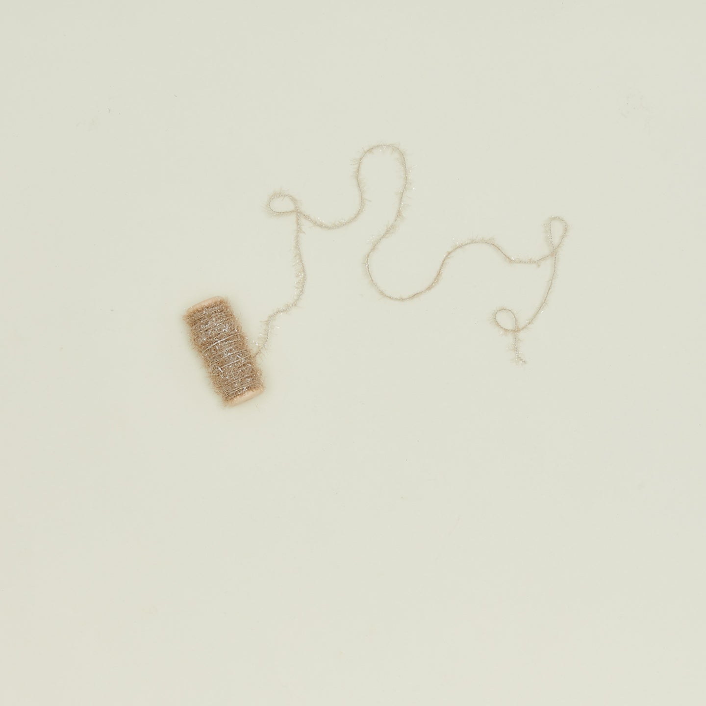 Tinsel Ribbon - Taupe