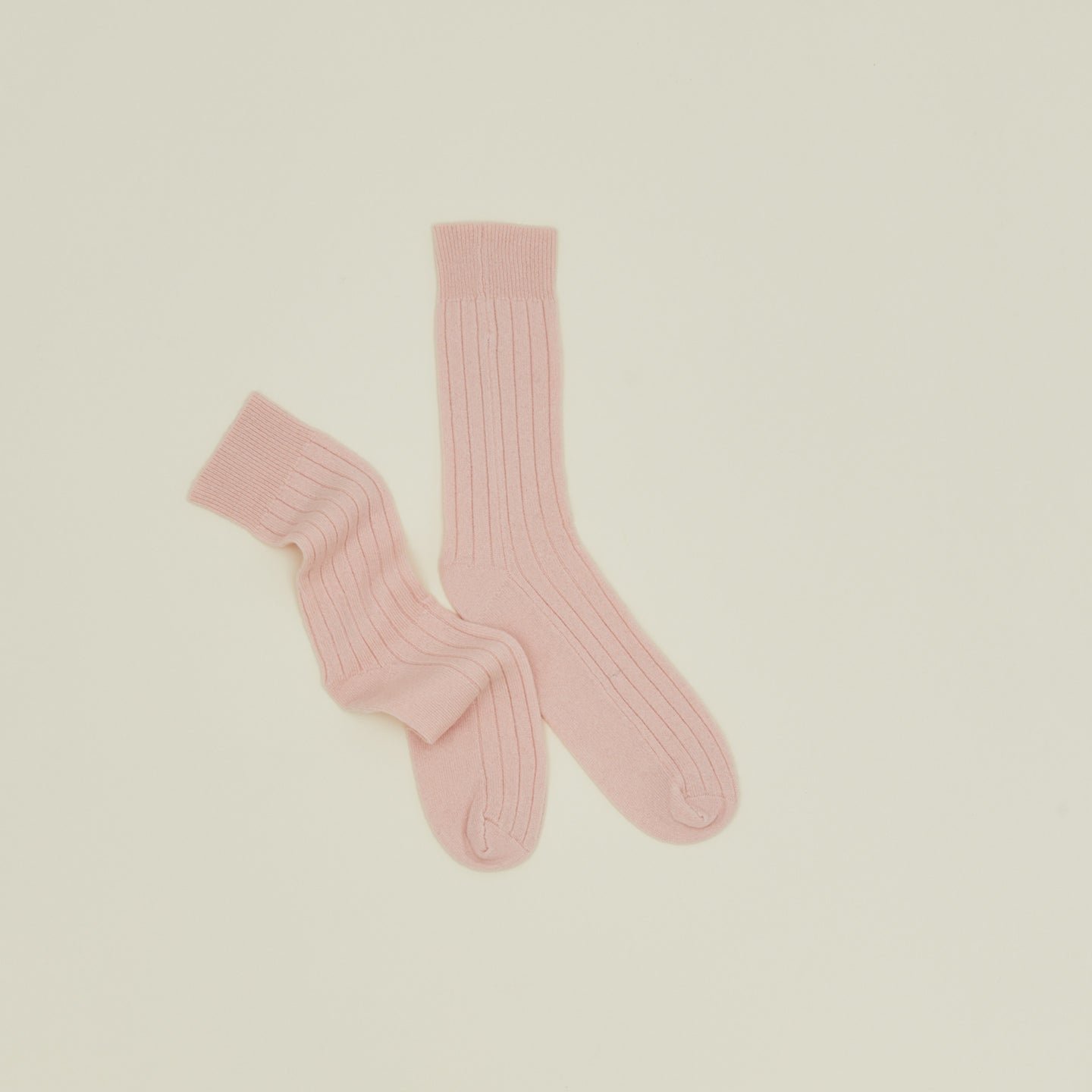 Cashmere + Merino Wool Socks - Blossom